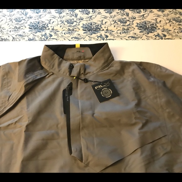 rlx golf rain jacket